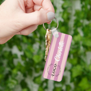 Porte-clés Logo d'entreprise élégant cadeaux de promotion d'e