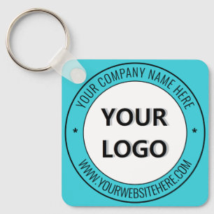 Porte-clés Logo d'entreprise personnalisé et Modèle de Porte