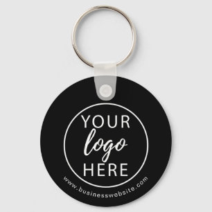 Porte-clés Logo d'entreprise personnalisé minimaliste