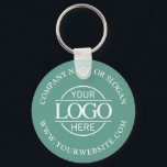 Porte-clés Logo d'entreprise personnalisé Vert Turquoise prom<br><div class="desc">Élégant Turquoise vert professionnel personnalisé Logo professionnel Porte - clé promotionnel - l'accessoire parfait pour élever votre marque. Conçu dans un style moderne et minimaliste, ce porte - clé est idéal pour le marketing d'entreprise, les petites entreprises et l'image de marque efficace. Que ce soit à des fins promotionnelles, de...</div>