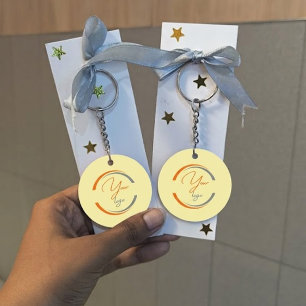 Porte-clés logo d'entreprise professionnel personnalisé uniqu