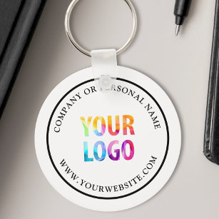 Porte-clés Logo d'entreprise promotionnel couleur personnalis