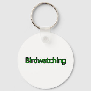 Porte-clés Logo des textes d'observation des oiseaux