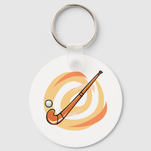 Porte-clés Logo d'orange d'hockey de champ