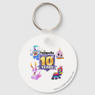 Porte-clés Logo du 10e anniversaire