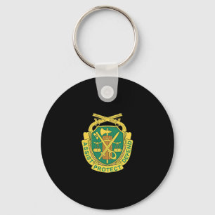 Porte-clés Logo du Corps de police militaire vintage des État