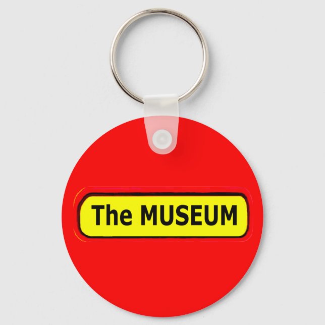 Porte-clés Logo du MUSÉE Le MUSÉE Zazzle (Recto)