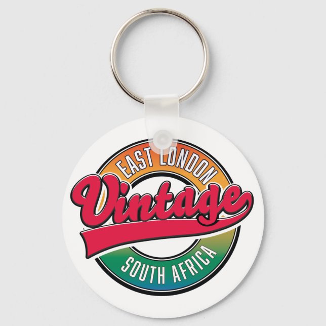 Porte-clés Logo East London South Africa (Recto)
