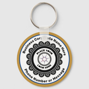 Porte-clés Logo Entreprise Marque Promouvoir Personnalisé