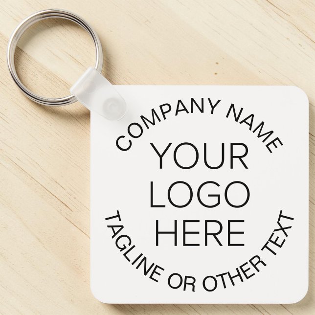Porte-clés Logo Entreprise Promotionnel (Logo Business Promotional Keychain)