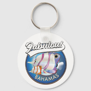 Porte-clés Logo fabuleux des Bahamas
