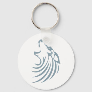 Porte-clés Logo fait sur commande frais de chemises de loup