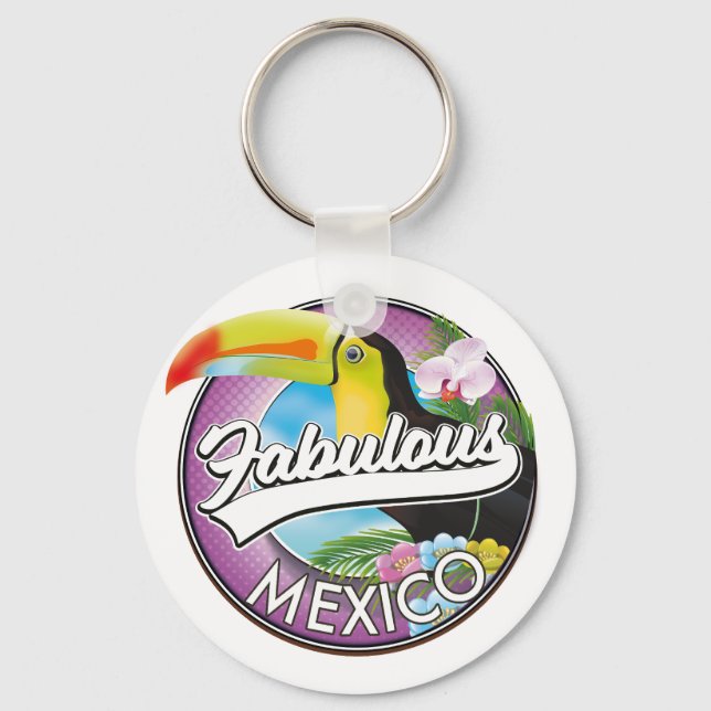 Porte-clés logo Mexico Fabulous (Recto)