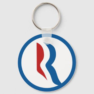 Porte-clés Logo Mitt Romney "R"