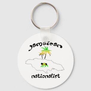 Porte-clés Logo nationaliste jamaïcain