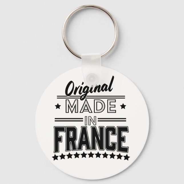 Porte-clés Logo original fabriqué en France (Recto)