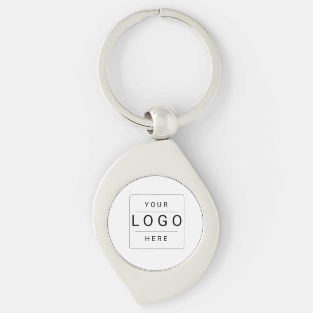 Porte-clés Logo personnalisé (Devant)