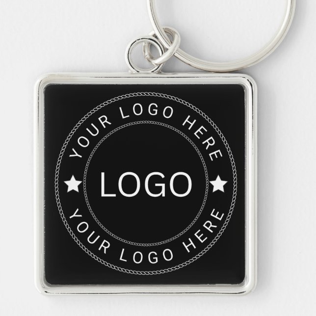 Porte-clés Logo personnalisé (Devant)