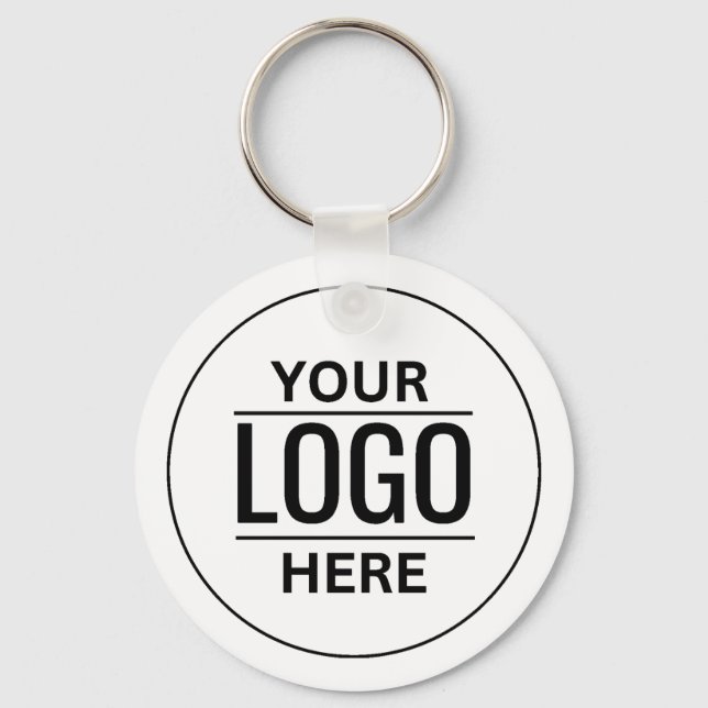 Porte-clés Logo personnalisé (Recto)