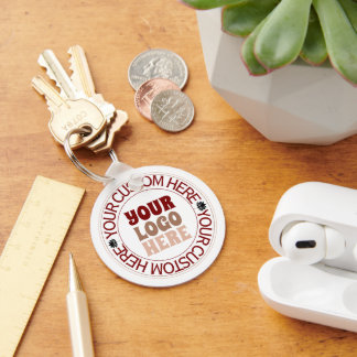 Porte-clés Logo personnalisé Entreprise personnalisée Tendanc