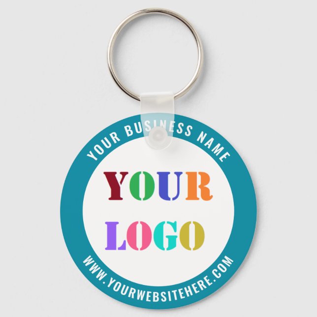 Porte-clés Logo Personnalisé Nom Site Web Votre Porte - clé P (Recto)