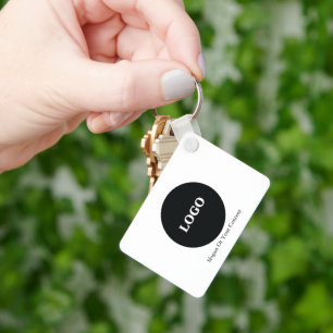Porte-clés Logo Professionnel Personnalisé - Ajoutez Votre Lo