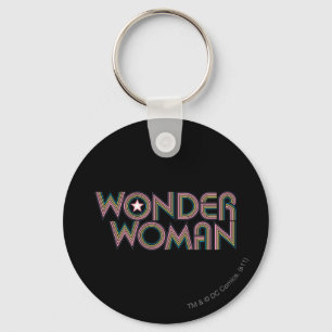 Porte-clés Logo Rainbow Wonder Woman