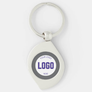 Porte-clés Logo recto sur Clean Company Business