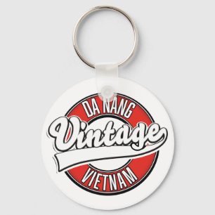 Porte-clés Logo rétro de Da Nang vietnam