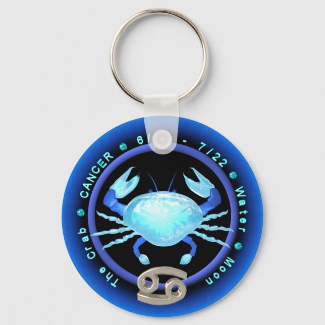 Porte-clés Logo Valxart Cancer zodiac (Recto)