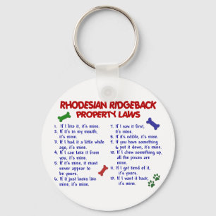 Porte-clés Lois 2 de propriété de RHODESIAN RIDGEBACK