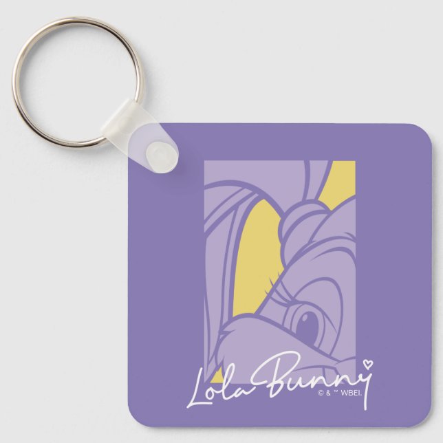 Porte-clés Lola Portrait Autograph (Recto)