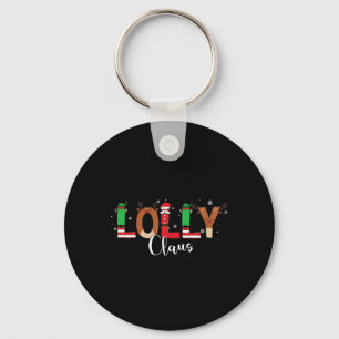 Porte-clés Lolly Claus Chemises De Correspondance De Noël Pou