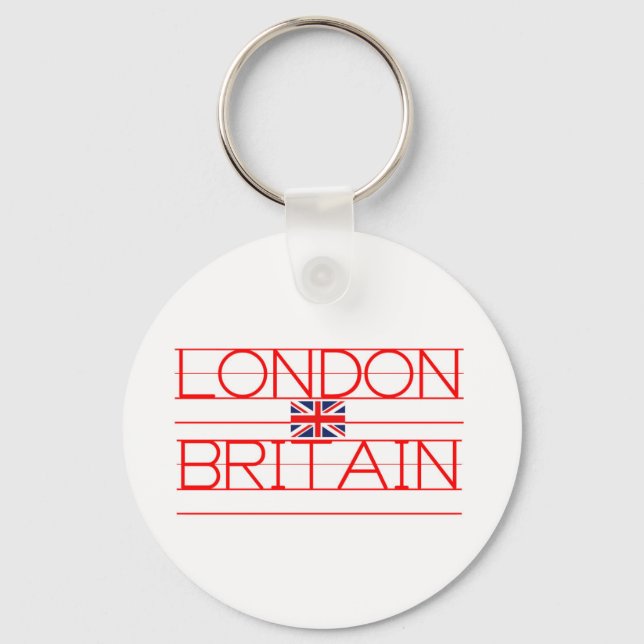PORTE-CLÉS LONDRES-BRITANNIQUE (Recto)