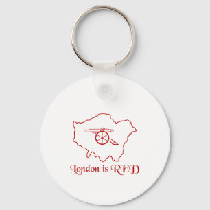 Porte-clés Londres est rouge Arsenal