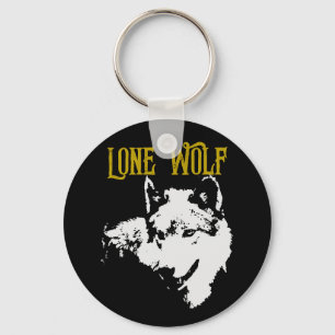 Porte-clés Lone Wolf Homme Sigma moderne minimaliste