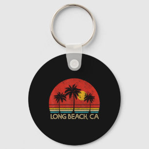 Porte-clés Long Beach California Ca Surfer Retro Vintage