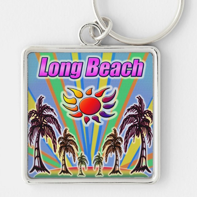Porte-clés Long Beach Summer Love Porte - clé (Devant)