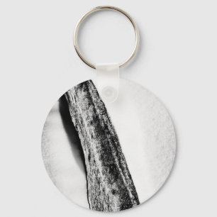 Porte-clés long dur froid solitaire