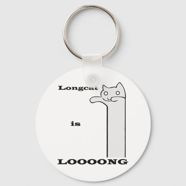 Porte-clés Longcat est long (Recto)