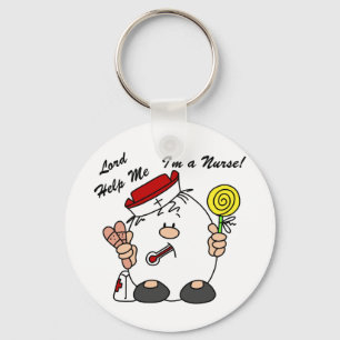 Porte-clés Lord Aidez-moi Je suis infirmière