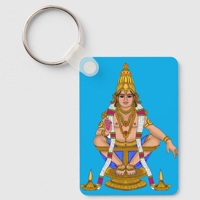 Porte-clés Lord Ayyappan (Recto)