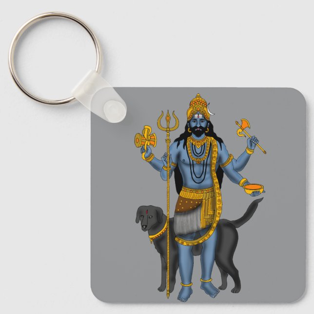 Porte-clés Lord Bhairava (Recto)
