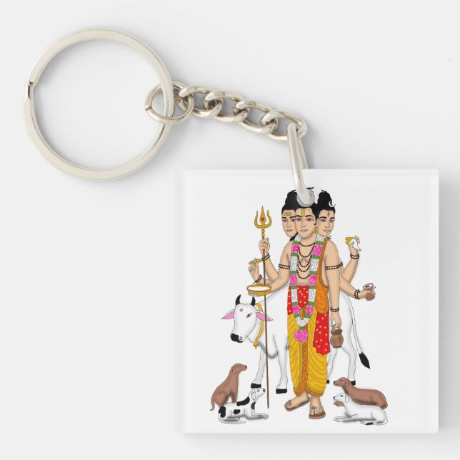 Porte-clés Lord Dattatreya (Devant)