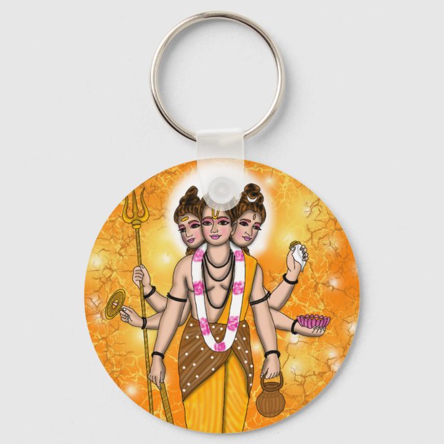 Porte-clés Lord Dattatreya Keychain (Recto)