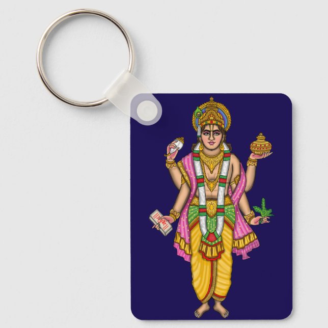 Porte-clés Lord Dhanvantari (Recto)