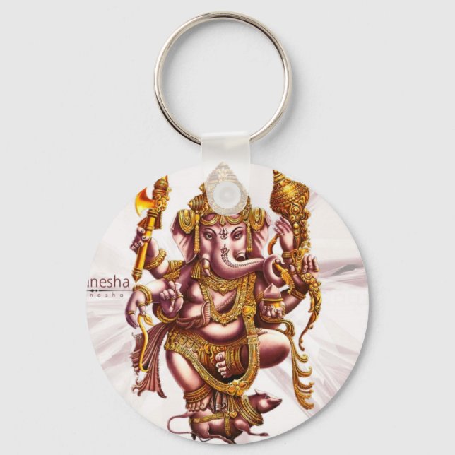 Porte-clés Lord Ganesh Good Luck Charm (Recto)