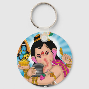 Porte-clés Lord Ganesha