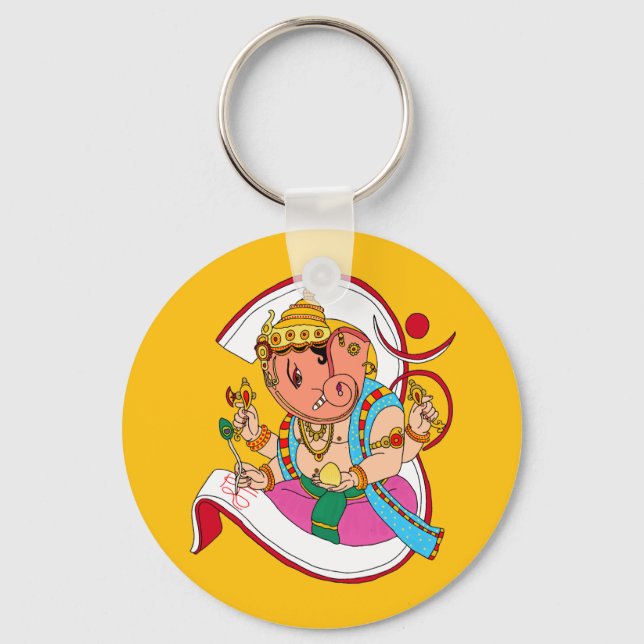 Porte-clés Lord Ganesha (Recto)