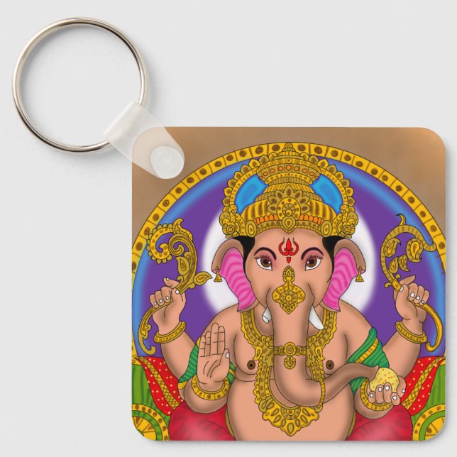 Porte-clés Lord Ganesha (Recto)